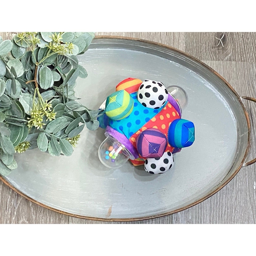 Baby Cognitive Development Bumpy Ball Toy Rattle & Fun Baby Toy Ball - Picture 4 of 4